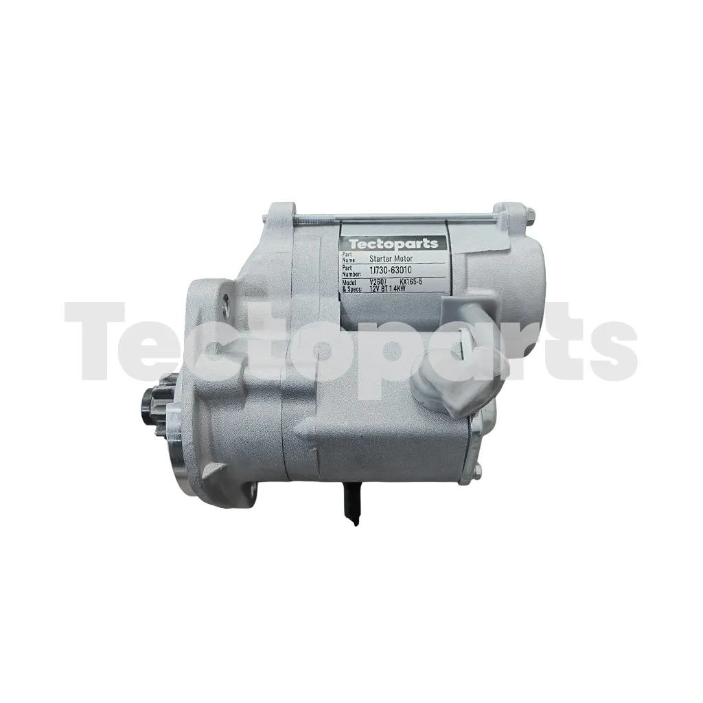 Starter Motor / (12V 8T 1.4KW) (Engine V2607) U35, KX91-3, KX165-5, U55-4