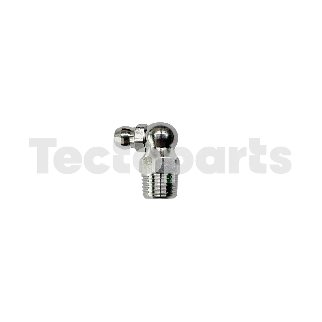 [K03GNBT18X90] Grease Nipple / Angled 90°， 1/8"-28 Taper Thread